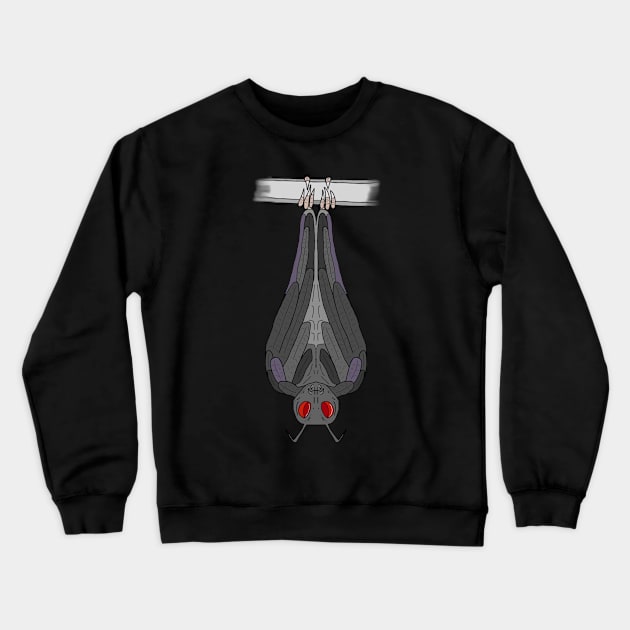 Hangin with Mothman Crewneck Sweatshirt by OzOddball